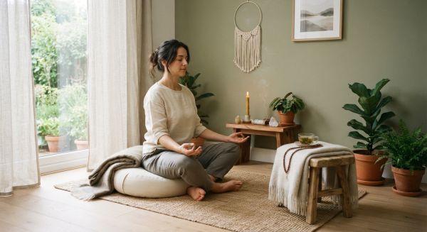 7 idées pour créer un espace de méditation relaxant à la maison
