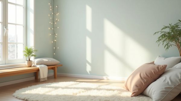 Amenager un coin meditation apaisant chez soi